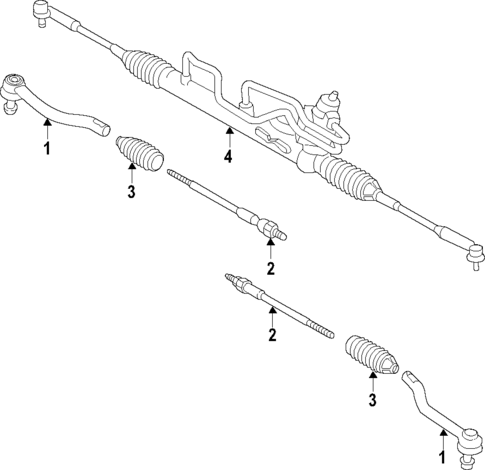 P/S Pump & Hoses for 2016 Nissan Murano #0