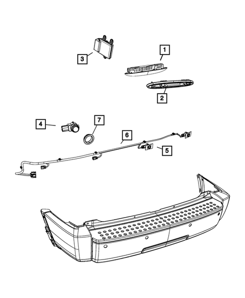 Park Assist for 2011 Dodge Nitro #0