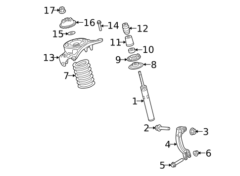 Struts & Components for 2013 Audi allroad #0