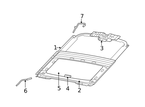 Sunroof for 2004 Chrysler Pacifica #0