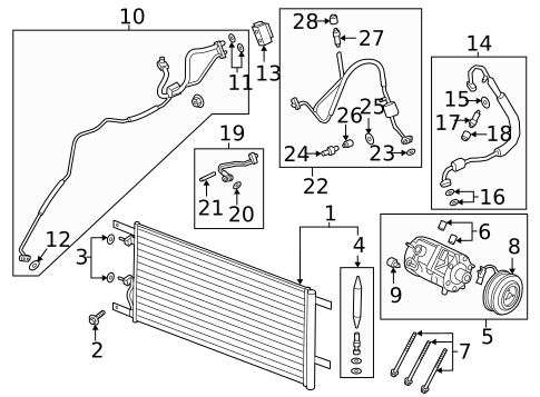 Gaskets & Sealing Systems for 2022 Ford F-250 Super Duty #0