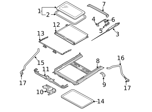 Sunroof for 2007 Mazda 6 #1