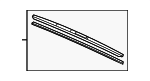 76620TR0G12 - : Wiper Blade for Honda: Civic Image