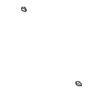 15144442 - Body: Tie Down Hook for Buick: Rendezvous | Chevrolet: HHR | Hummer: H2 | Pontiac: Aztek Image