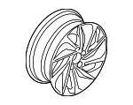 42700TXMA71 - : Wheel, Alloy for Honda: Insight Image