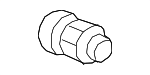 90381S87A01 - Suspension: Wheel Nut for Honda: Accord, Civic, CR-V, HR-V, Insight, Odyssey, Pilot Image