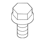 9010906382 - Electrical: Headlamp Bolt for Lexus: GS350, GS450h, IS300, IS350, LS460, LS600h, RC F, RC200t, RC300, RC350, RX350, RX450h Image
