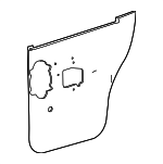 4L2Z7827458A - Body: Water Shield for Ford: Explorer Image