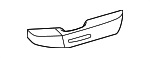 1L2Z7827618AAA - Body: Armrest Pad for Ford: Explorer | Mercury: Mountaineer Image