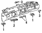 3521604 - Body: Air Outlet Case for Cadillac: Eldorado, Seville Image