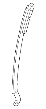 72731TRTA01 - : 2018-2021 Honda Clarity - Sash R Rear.Rear Door (Lower) for Honda: Clarity Image