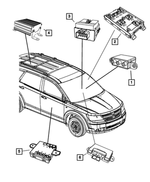 68140106AA - Electrical: Heated Seat Module for Mopar Image