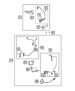 68189087AA - Electrical: Clip for Mopar Image