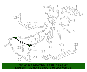 2016-2026 Volvo XC90 Rear Duct 31369378 | TascaParts.com