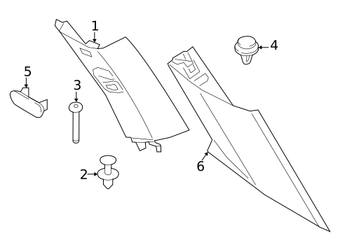 Interior Trim - Quarter Panels for 2023 BMW iX #0