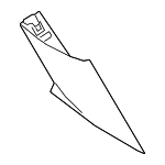 51435A9DD43 - Body: Quarter Pillar Trim for BMW: iX Image