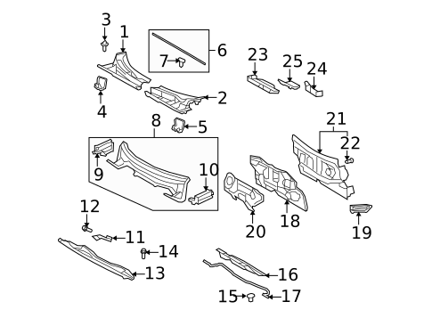 Cowl for 2012 Scion xB #0