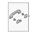 D35169470B75 - : Handle for Mazda: 5, CX-7 Image