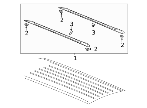 Luggage Carrier for 2019 GMC Yukon XL #0
