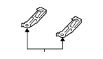 PE0118867 - Emission System: Oxygen Sensor Clip for Mazda Image