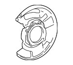 4770335091 - Brakes: Splash Shield for Toyota: 4Runner, Tacoma Image