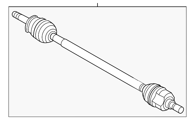 【Ken】 49501-F6150 OEM Kia Cadenza Right Passenger Side Axle Shaft