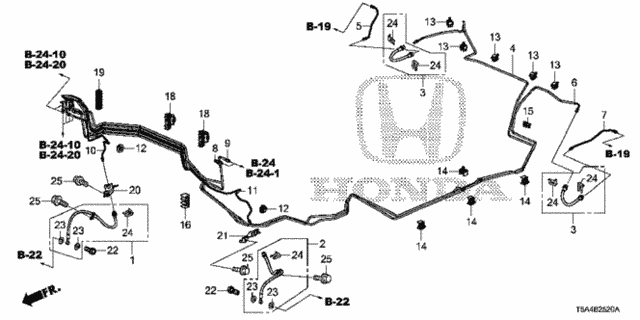Brake Pipe - Hose for 2016 Honda Fit #0