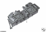 64119290824 - Heater and Air Conditioning: Distributor Housing, Upper for BMW: 528i, 528iX, 535d, 535dX, 535i, 535iX, 550i, 550iX, 640i, 640iX, 650i, 650iX, 740i, 740LdX, 740Li, 740LiX, 750i, 750iX, 750Li, 750LiX, 760Li, BMW ALPINA B6, BMW ALPINA B7, BMW ALPINA B7L, BMW ALPINA B7LX, BMW ALPINA B7X, Hybrid 5, Hybrid 7, Hybrid 7L, M5, M6 Image image