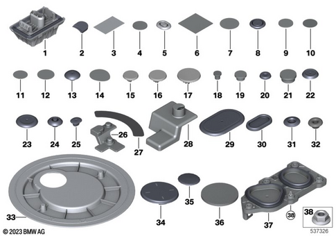 Various Body Parts for 2024 Mini Countryman SE ALL4 #0