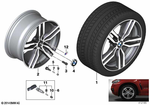36117850070 - : Wheel, Alloy for BMW Image