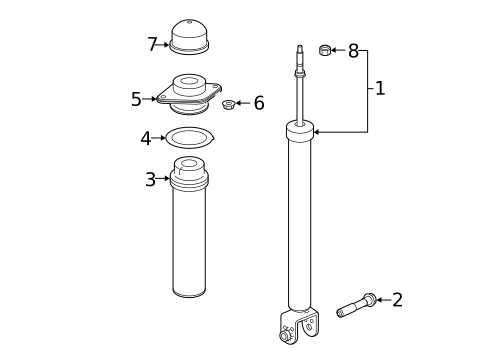 Shocks & Components for 2019 Nissan Altima #1