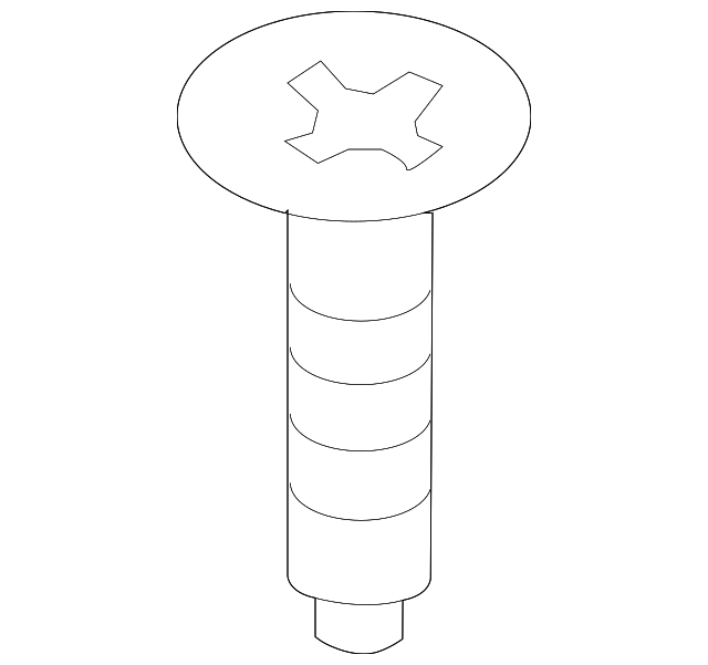 Applique Panel Screw - BMW (7149156622)