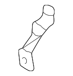 7664160020 - Body: Mud Guard Bracket for Toyota: Land Cruiser Image