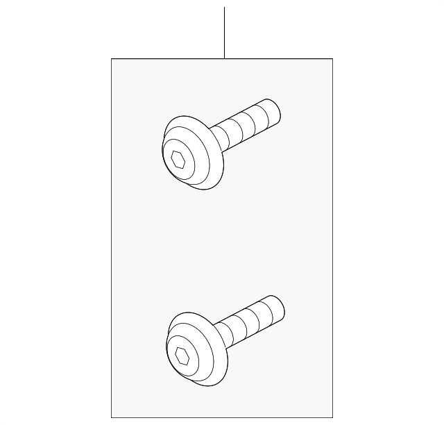 Wht 003 348 2006-2025 Audi Door Latch Screw WHT-003-348 | OEM Parts Online