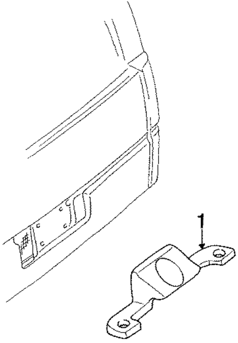 License Lamps for 1990 Oldsmobile Silhouette #0