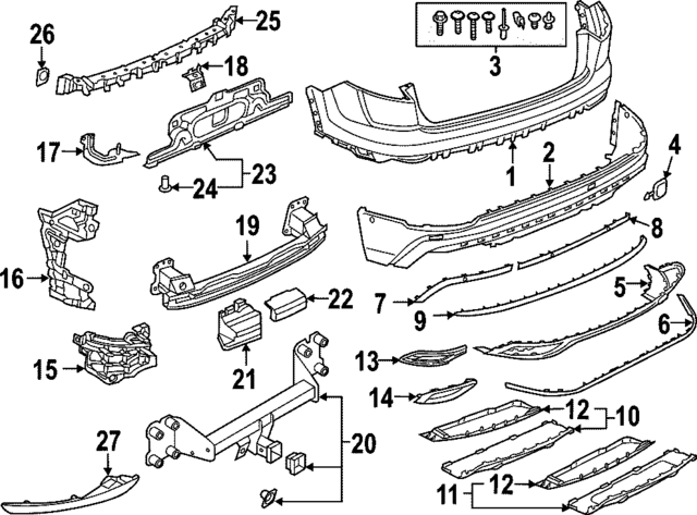 4M8807067EGRU - Body: Lower Cover for Audi Image