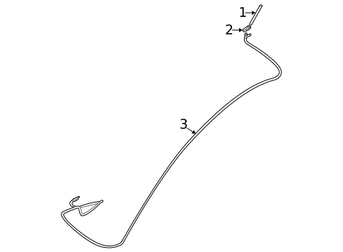 Antenna & Radio for 2002 Mitsubishi Lancer #0