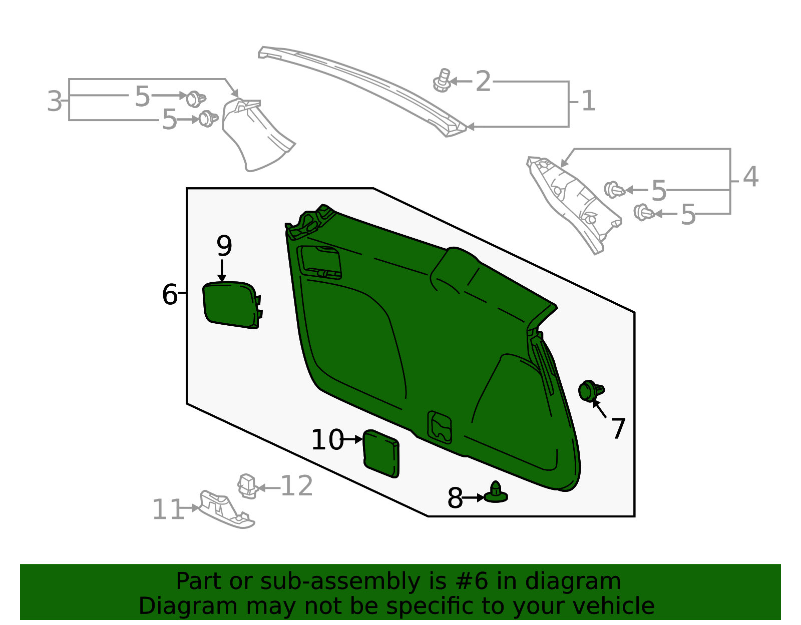 84431-TNY-J01ZA - Lift-Gate Trim | Genuine Honda Parts