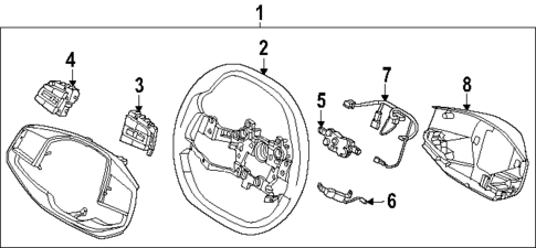 Steering Wheel & Trim for 2025 Kia K4 #0