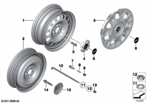 Steel Rim for 2013 Mini Cooper #0