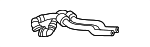 2545010403 - Cooling System: Vent Hose for Mercedes-Benz Image