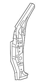 6110860080 - Body: Pillar Reinforced for Toyota: Land Cruiser Image