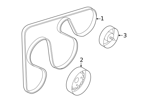 Belts & Pulleys for 2019 Hyundai Sonata #0