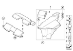 13727838804 - : Air Filter Element for BMW Image