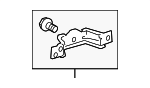 6420948010 - Body: Lower Trim Panel Bracket for Toyota: Highlander Image