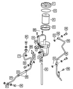 5143543AB - Fuel: Fuel Filter Housing for Mopar Image