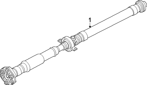 Drive Shaft for 2025 BMW 550e xDrive #1