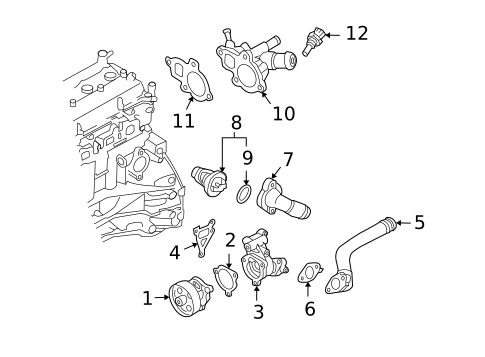 Brackets, Flanges & Hangers for 2009 Suzuki Equator #0