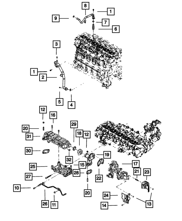 5011903AA - Cooling: Pipe Plug for Mopar Image image