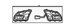 8W0951523AAXHA - Steering: Multi Switch for Audi Image